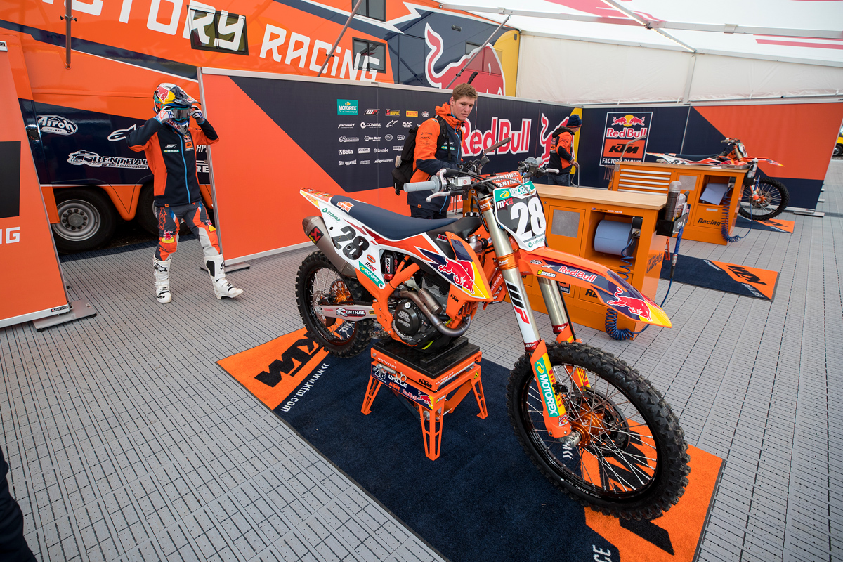 Tom Vialle KTM 250 SX-F 2019 Matterley Basin
