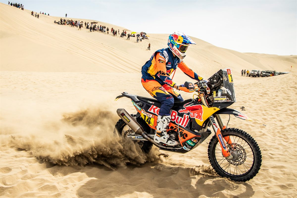 Sam Sunderland - KTM 450 RALLY