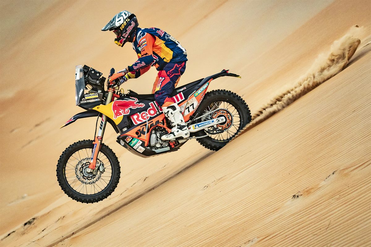 Luciano Benavides - KTM 450 RALLY - 2019 Abu Dhabi Desert Challenge