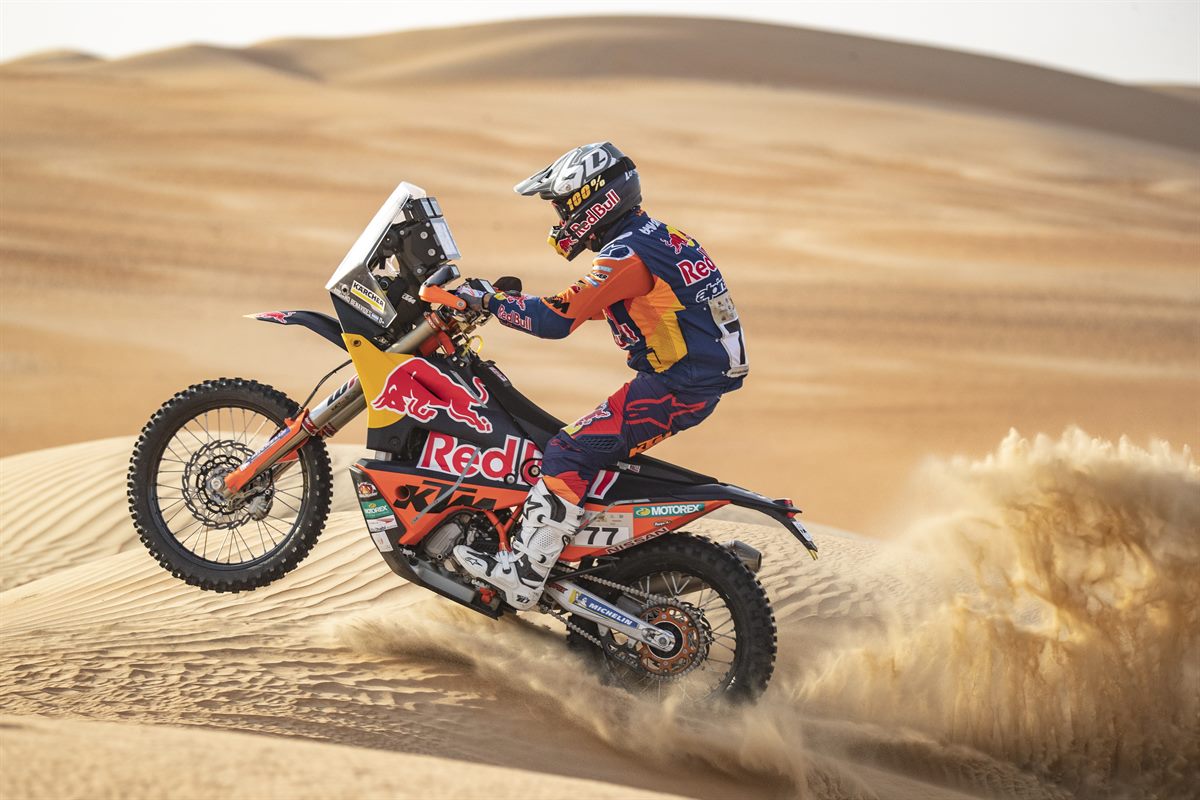 Luciano Benavides - KTM 450 RALLY - 2019 Abu Dhabi Desert Challenge