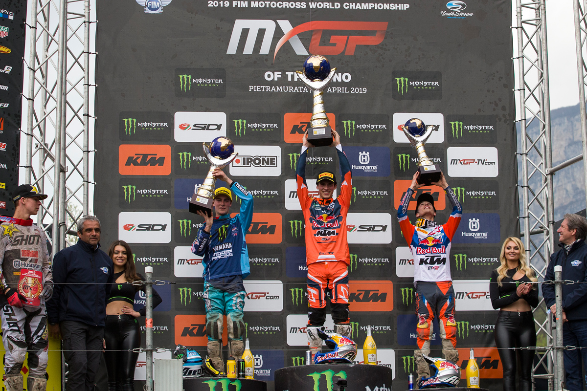KTM MXGP success photos 2019 Trentino