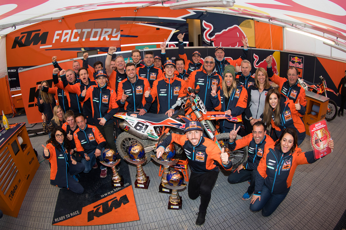KTM MXGP success photos 2019 Trentino