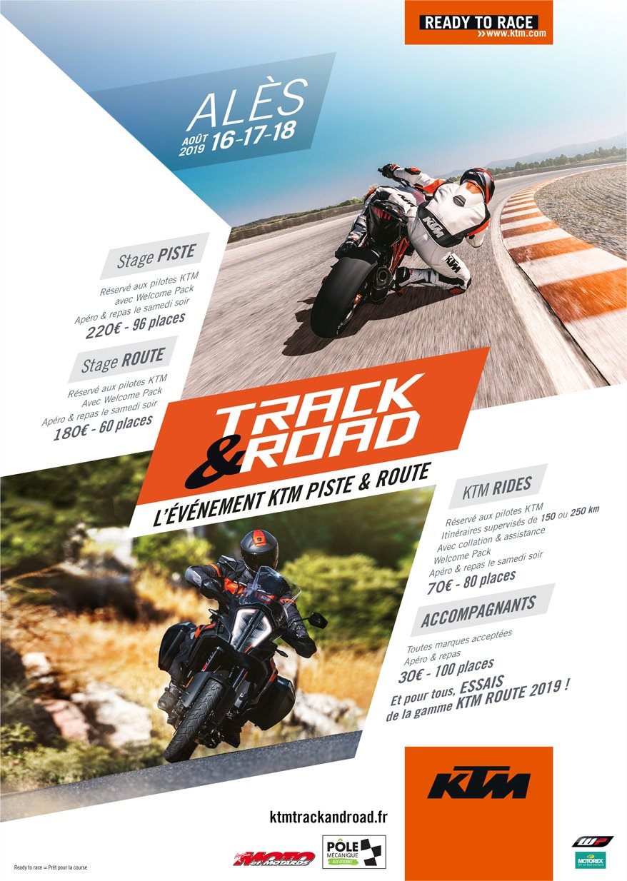 Affiche KTM TRACK & ROAD