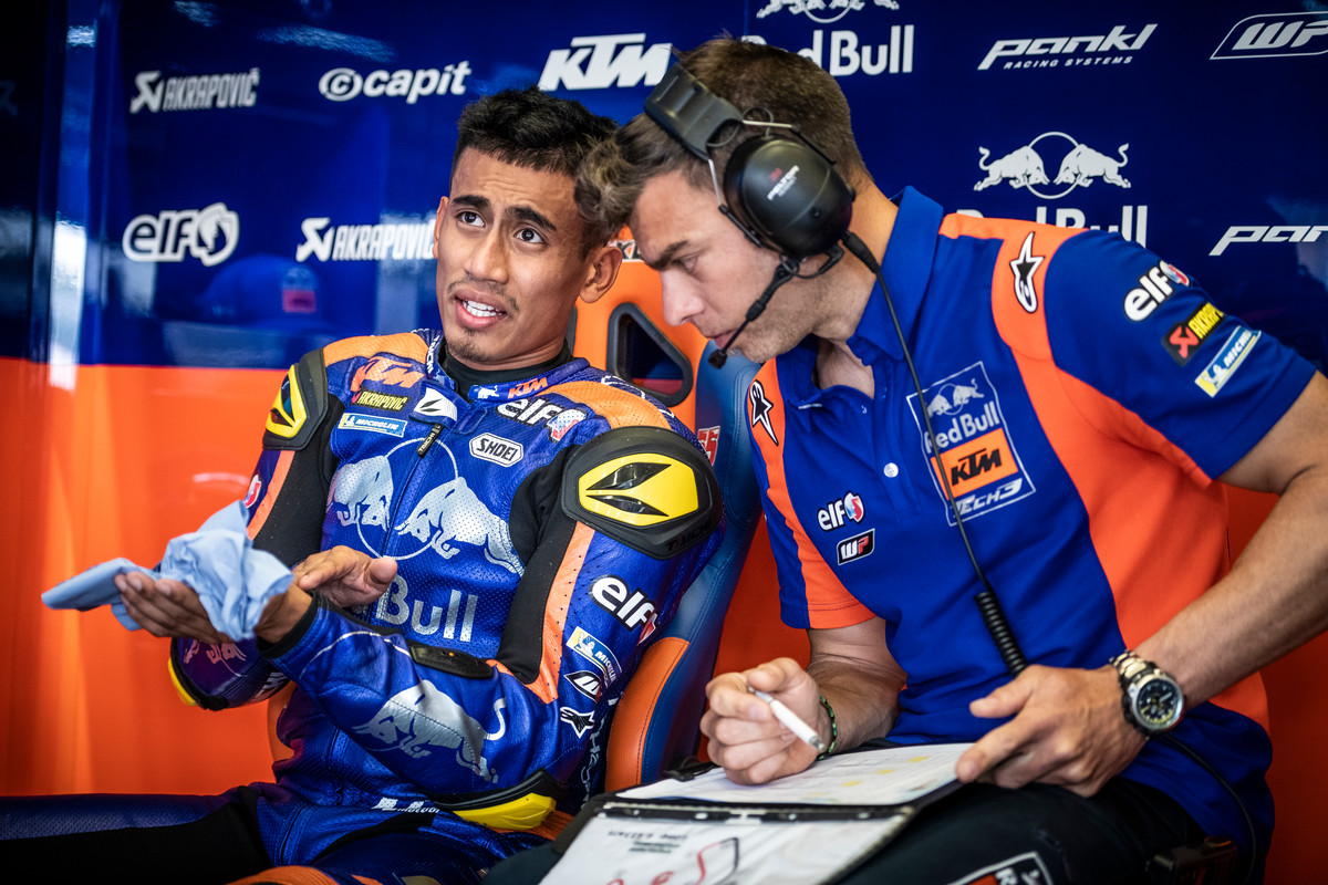 Hazifh Syahrin KTM RC16 MotoGP Spain 2019