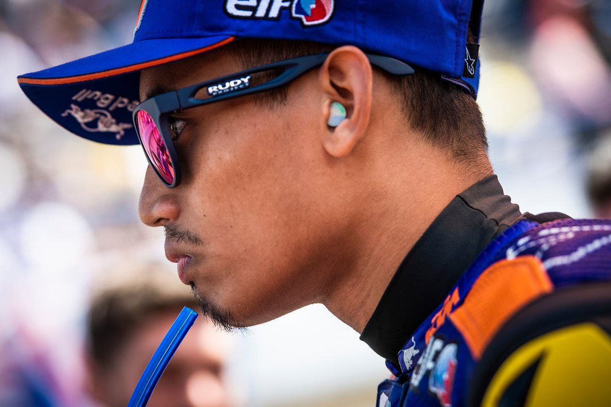 Hazifh Syahrin KTM RC16 MotoGP Spain 2019