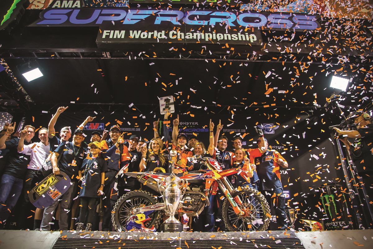 Webb & Team KTM 450 SX-F Las Vegas 2019
