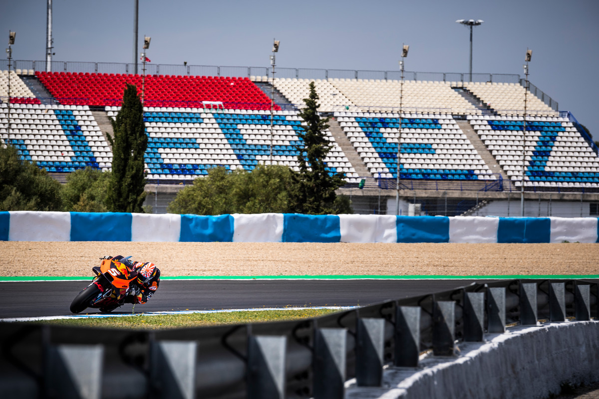 Johann Zarco KTM RC16 MotoGP Spain test 2019