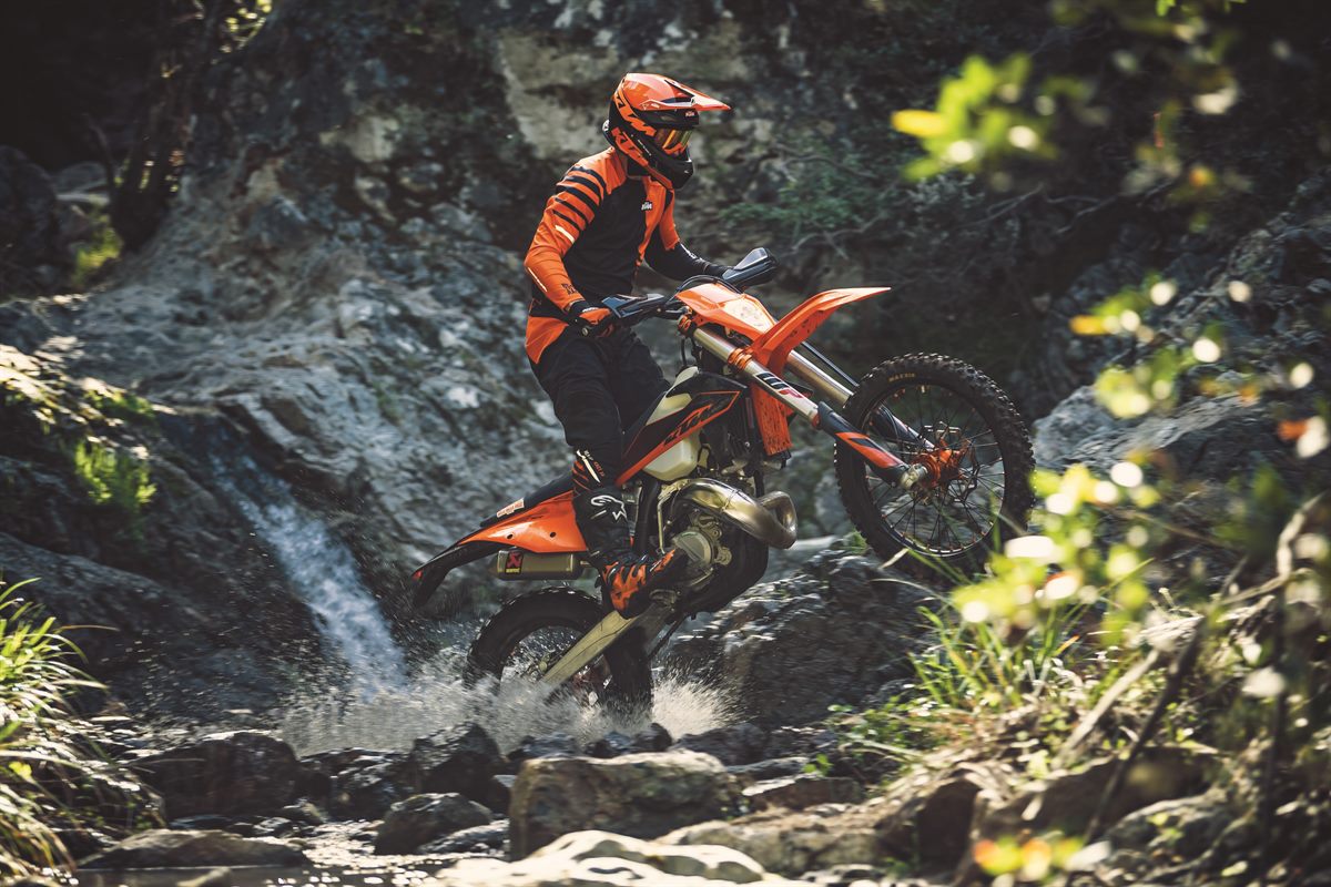 Action KTM 150 EXC TPI MY2020