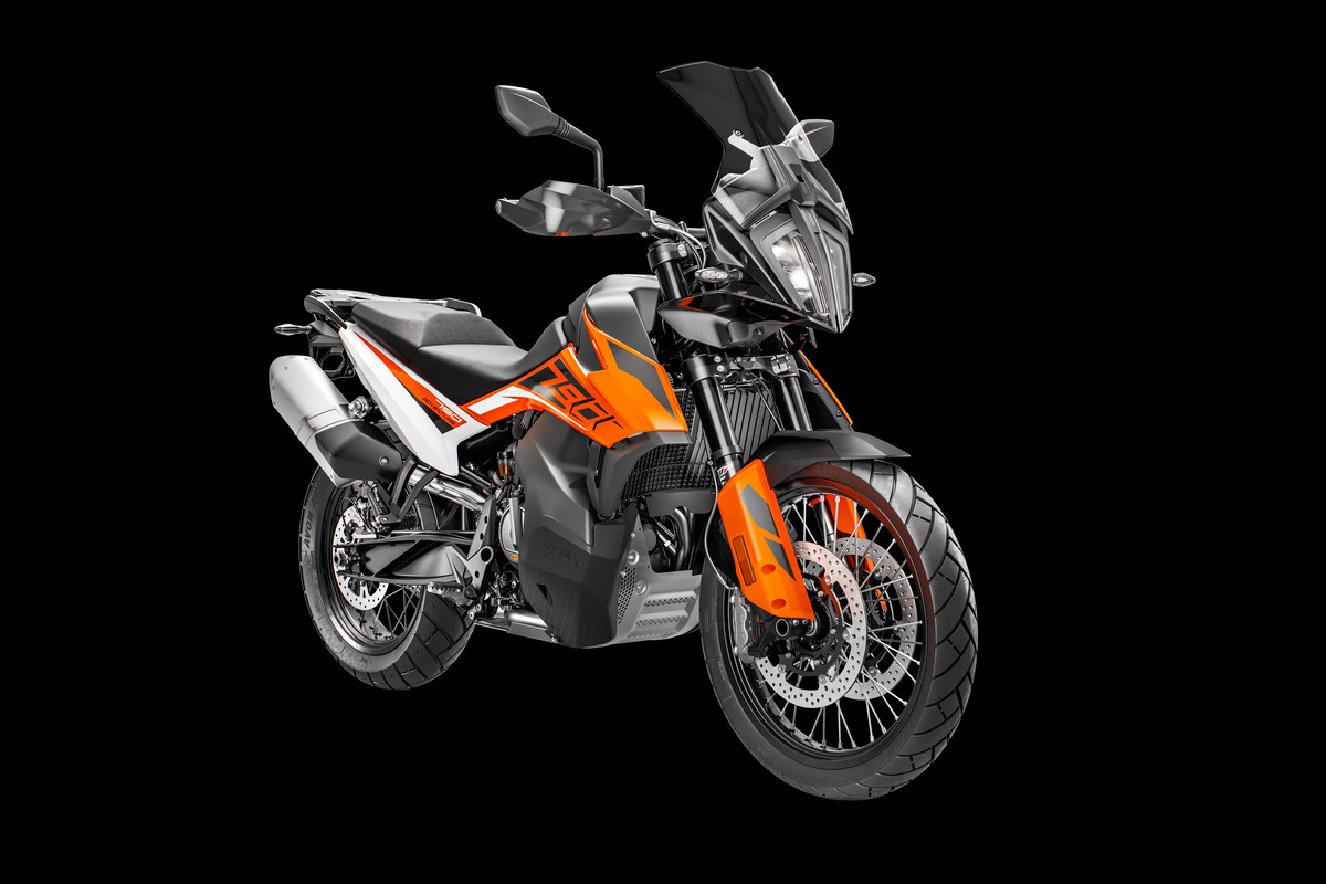 KTM 790 ADV Orange MY19 Front-Right