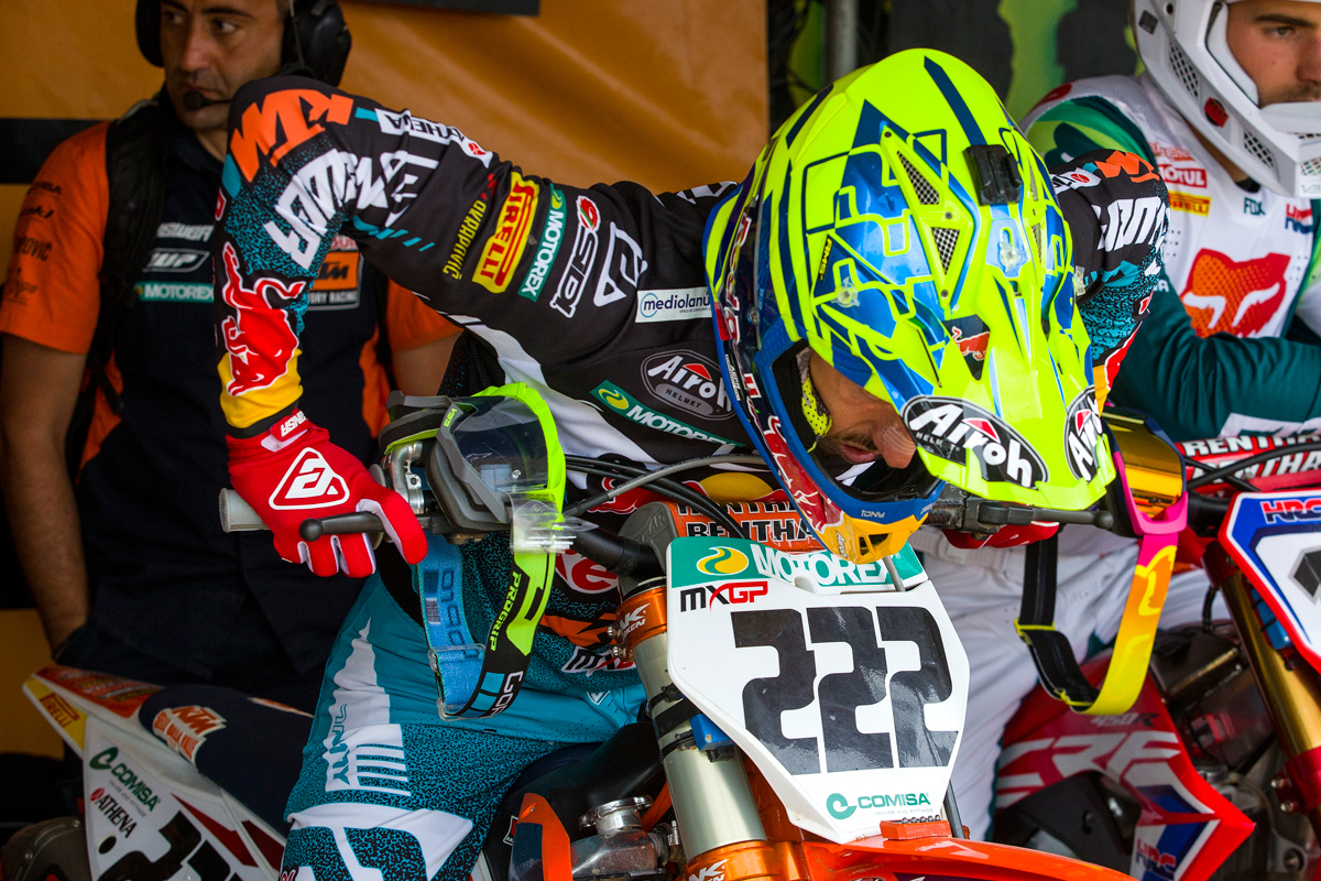 Tony Cairoli KTM 450 SX-F 2019 Kegums