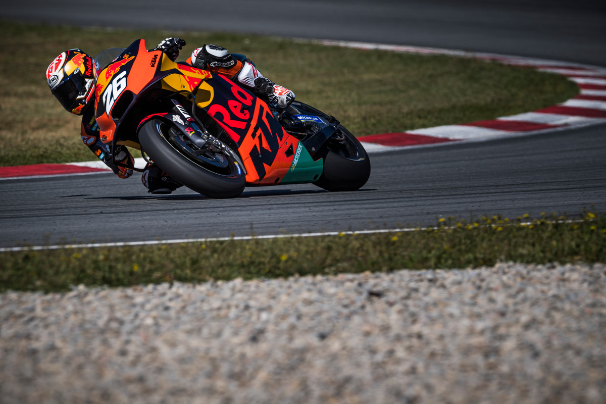 Dani Pedrosa KTM 2019 MotoGP Catalunya test