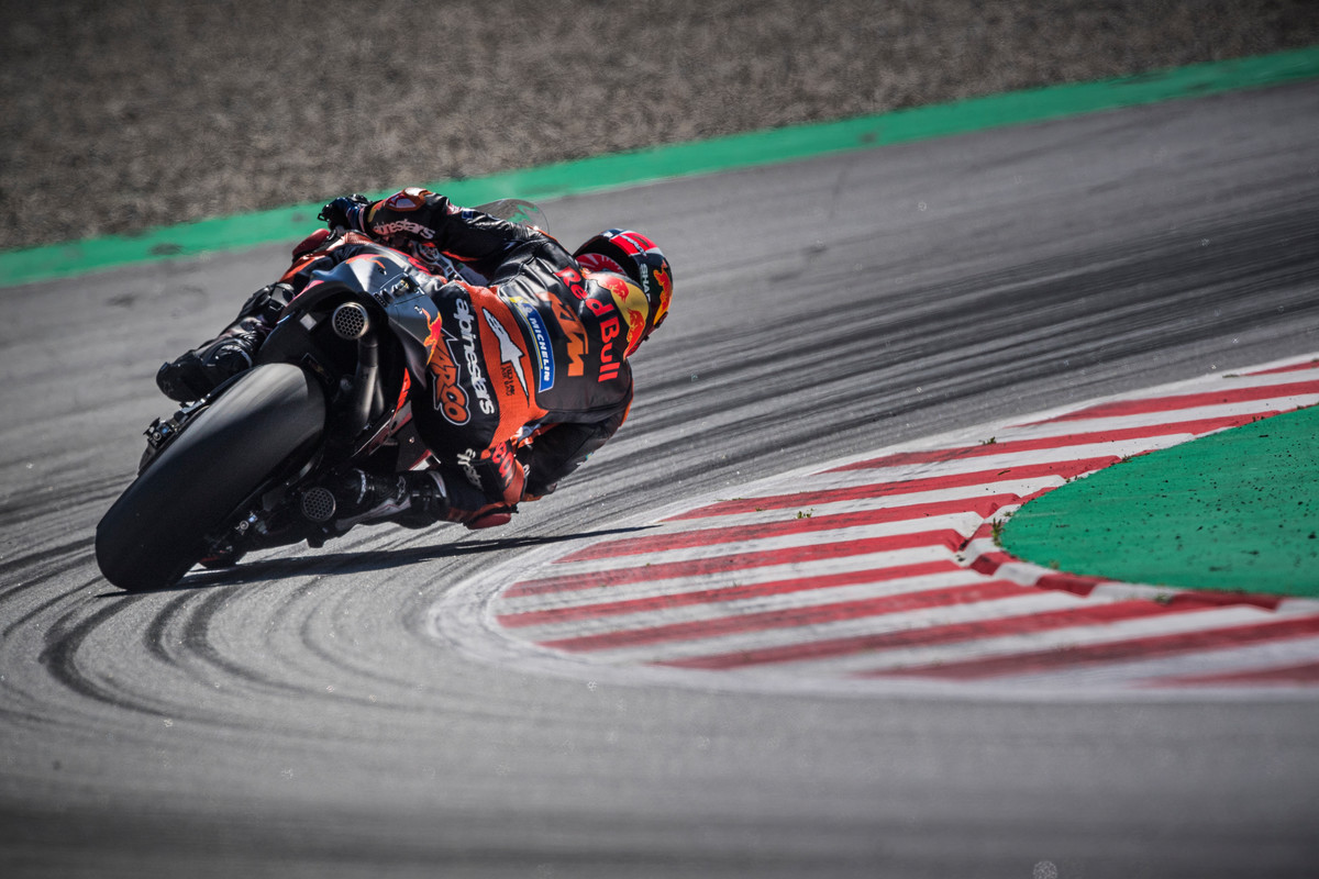 Johann Zarco KTM 2019 MotoGP Catalunya test
