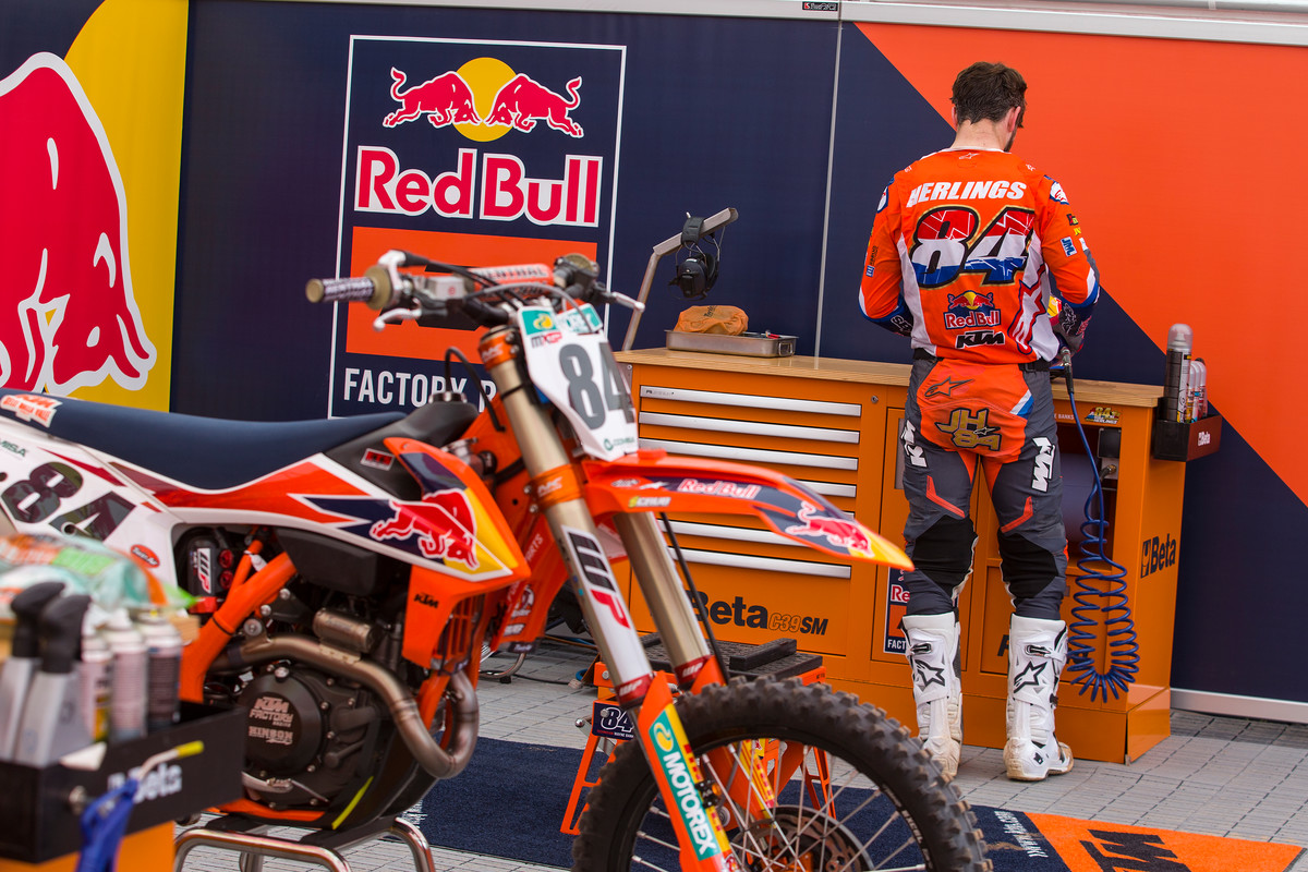 Jeffrey Herlings KTM 450 SX-F 2019 Kegums