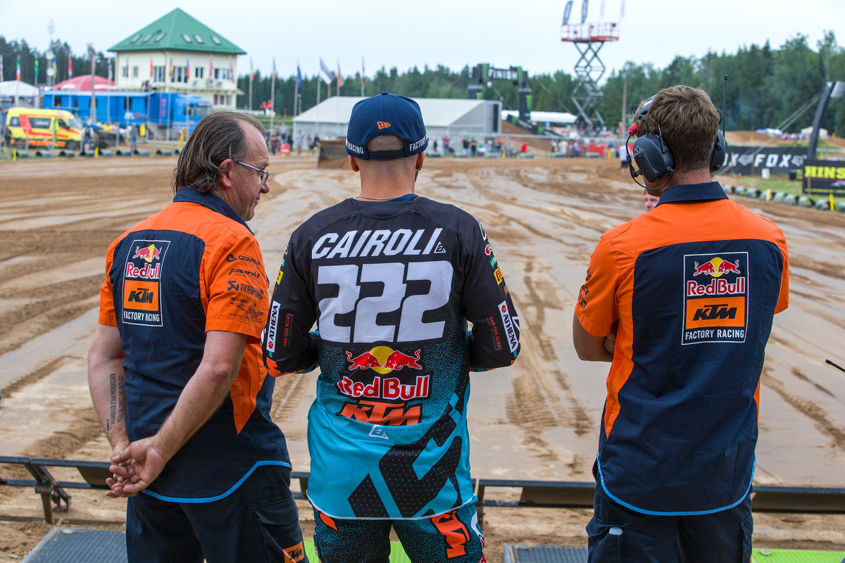 Tony Cairoli KTM 450 SX-F 2019 Kegums