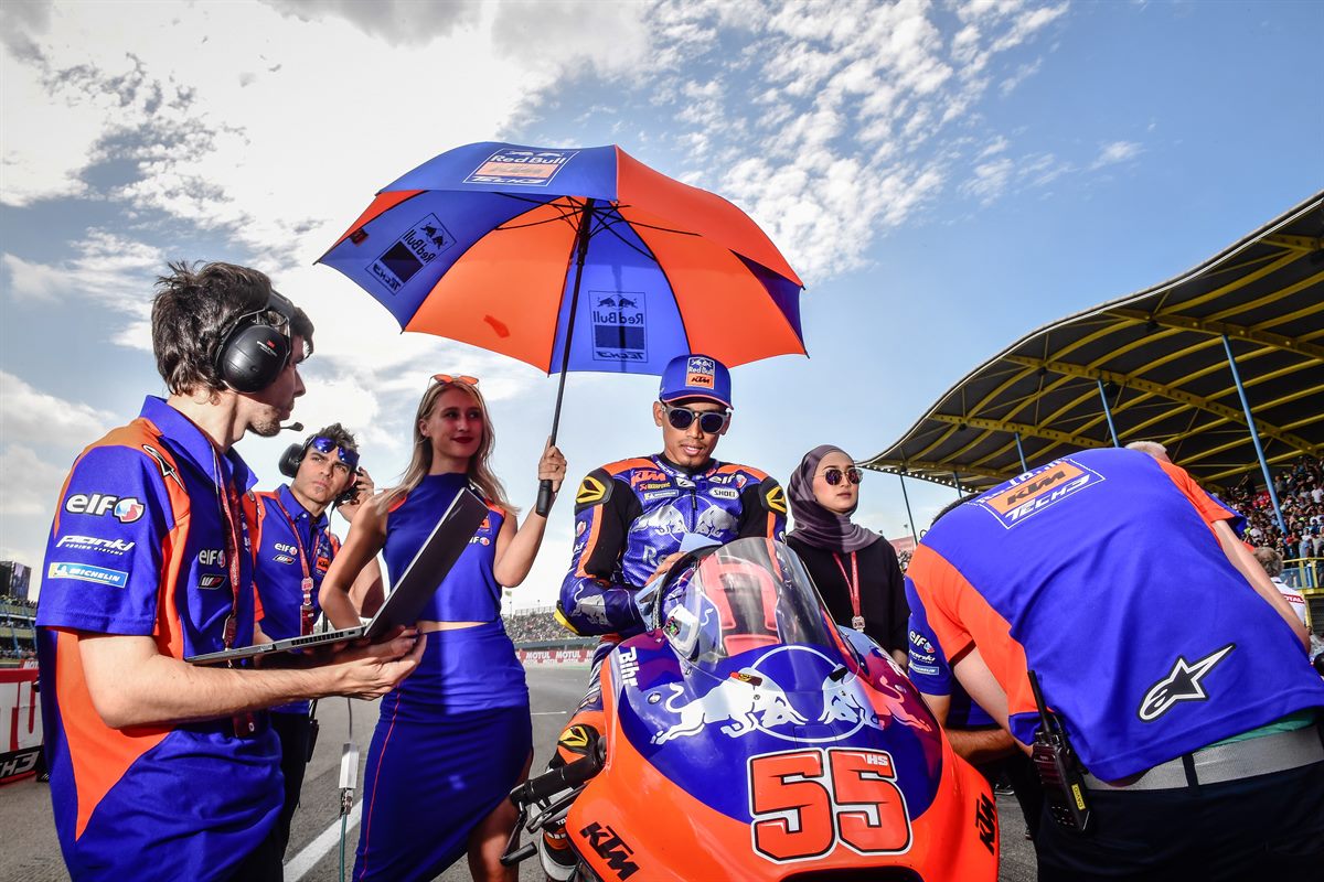 Hafizh Syahrin KTM RC16 MotoGP Holland 2019