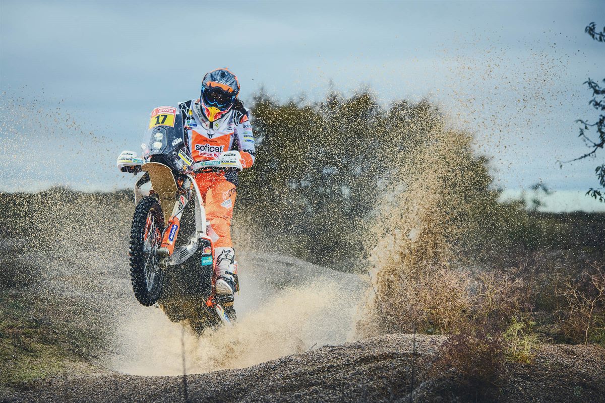 Laia Sanz - KTM 450 RALLY
