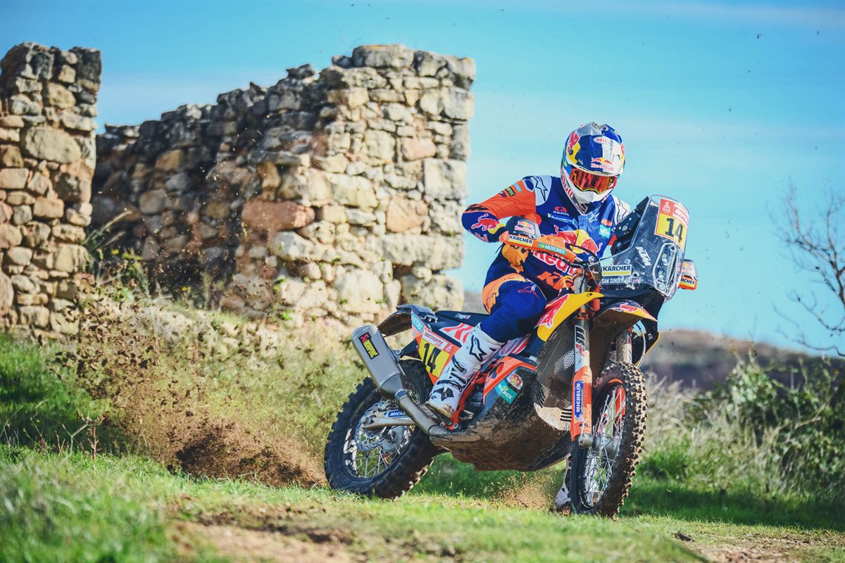 Sam Sunderland - KTM 450 RALLY