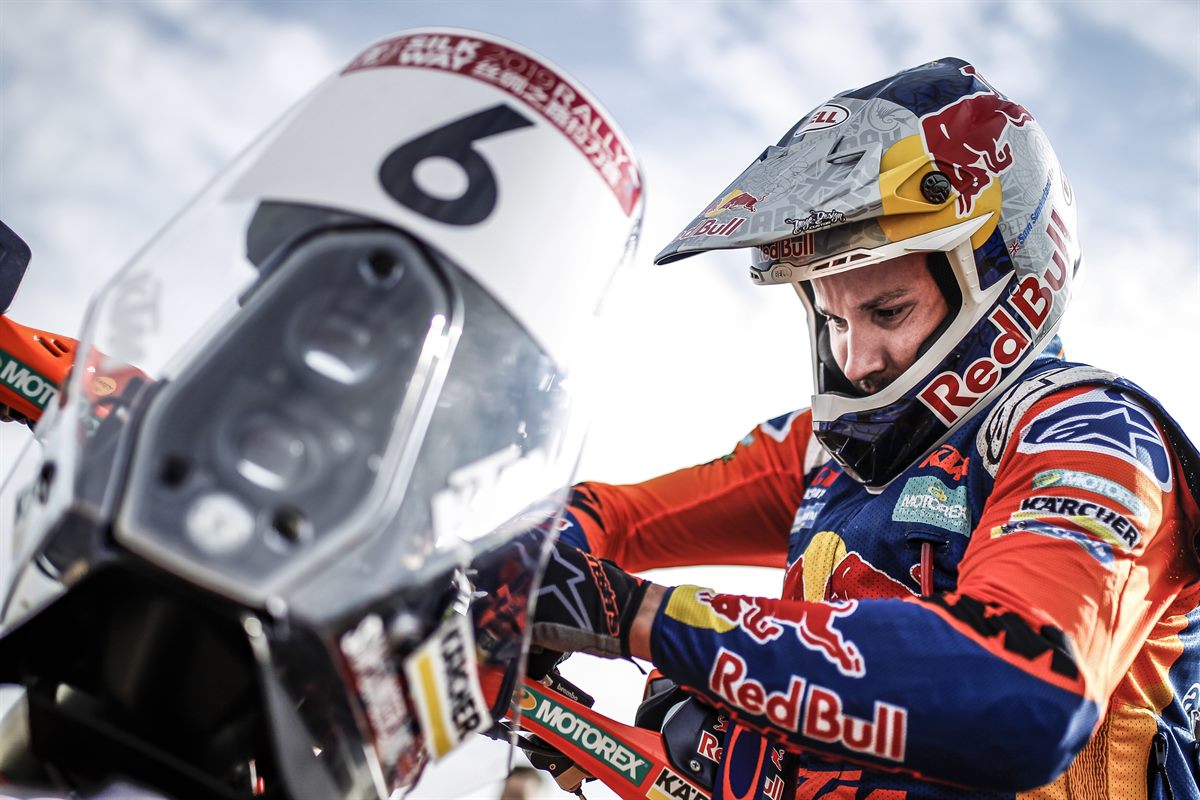 Sam Sunderland - KTM 450 RALLY - 2019 Silk Way Rally