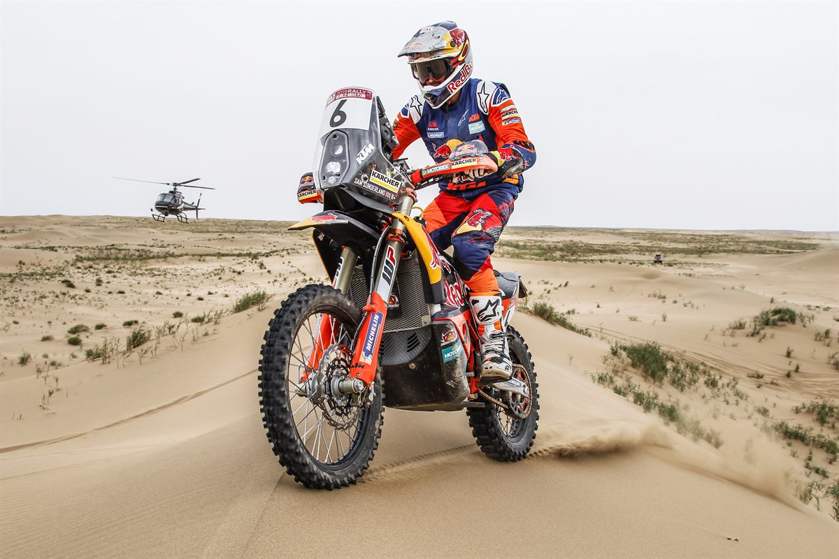 Sam Sunderland - KTM 450 RALLY - 2019 Silk Way Rally