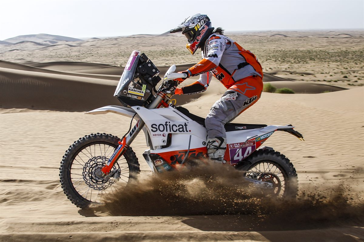 Laia Sanz - KTM 450 RALLY - 2019 Silk Way Rally
