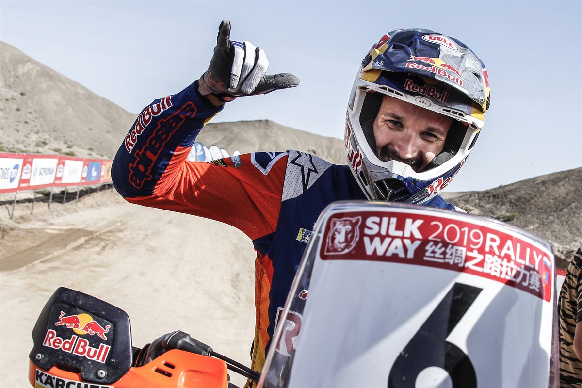 Sam Sunderland - KTM 450 RALLY - 2019 Silk Way Rally
