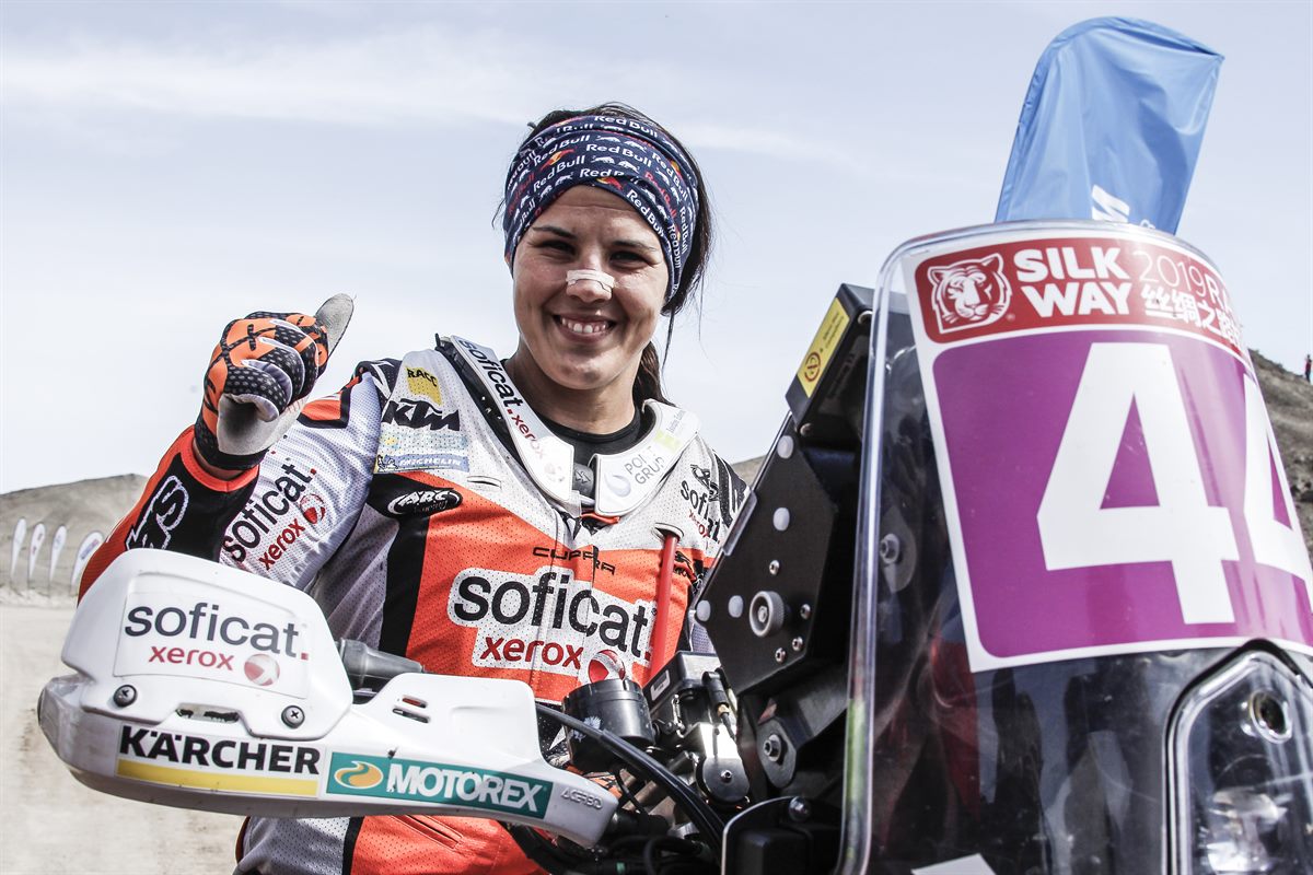 Laia Sanz - KTM 450 RALLY - 2019 Silk Way Rally