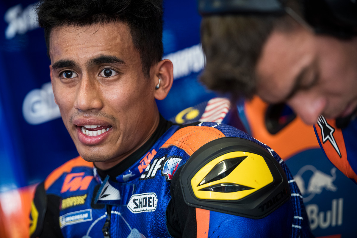 Hafizh Syahrin KTM RC16 MotoGP Austria 2019