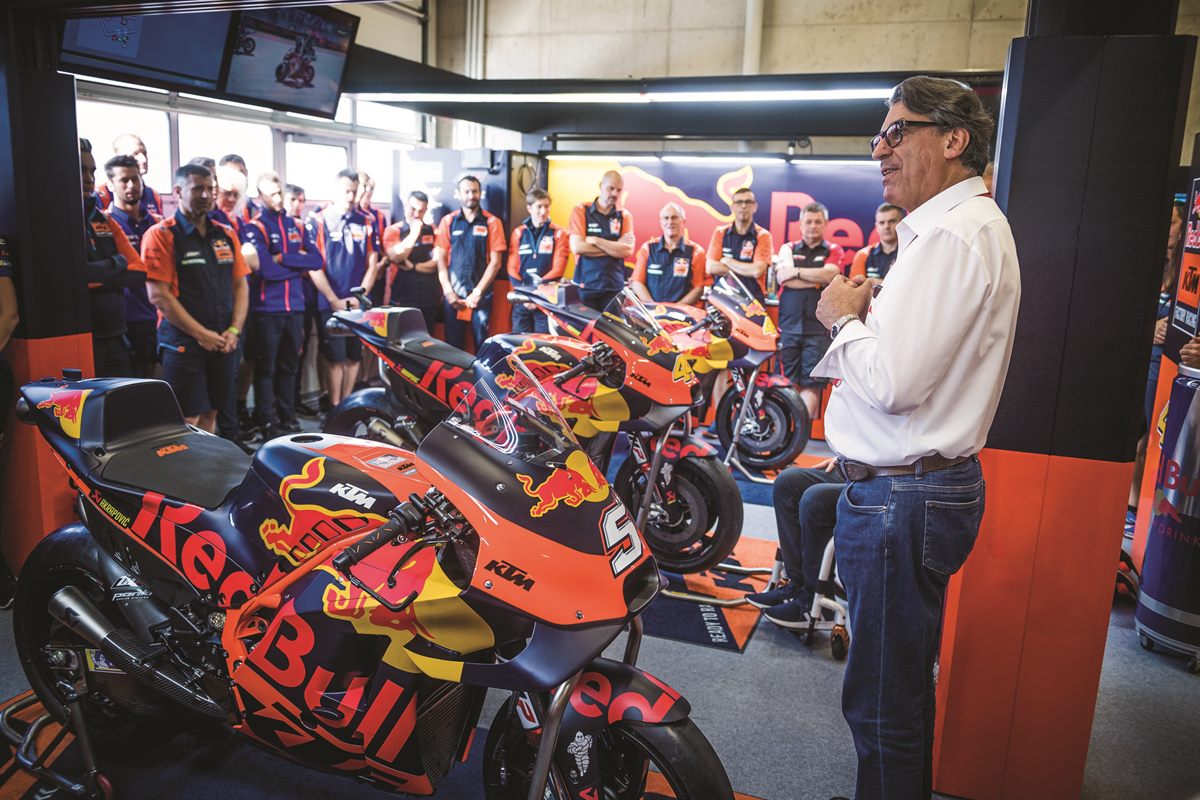 Stefan Pierer 2019 MotoGP Austria
