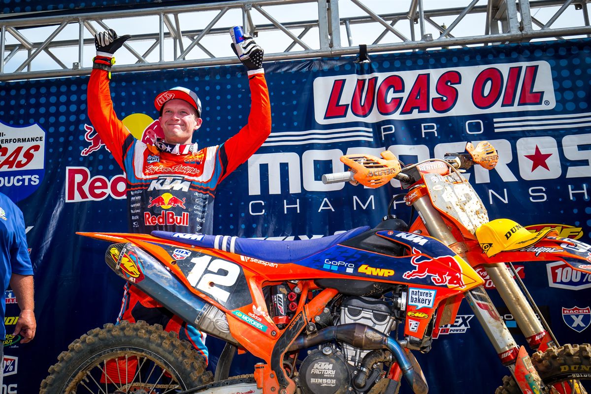 Shane McElrath Podium