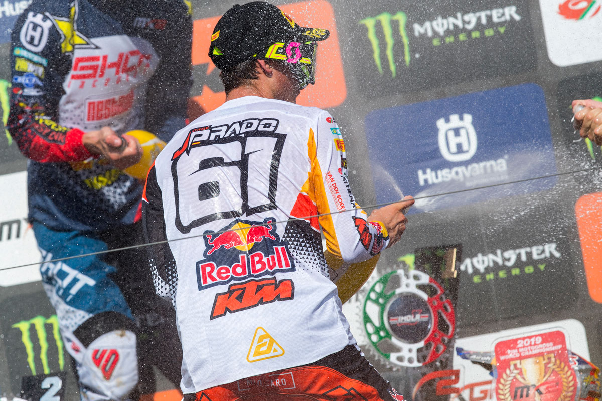Jorge Prado KTM 250 SX-F 2019 Imola