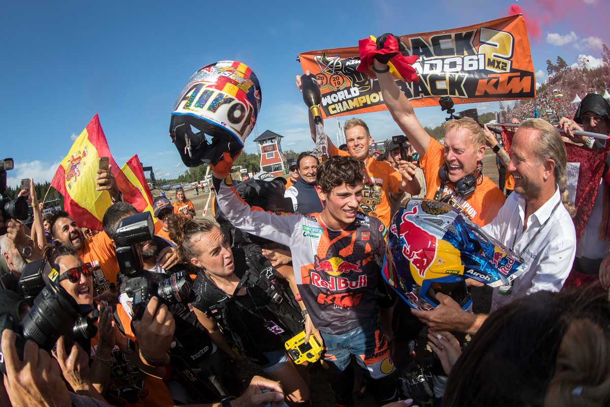 Jorge Prado KTM 250 SX-F 2019 World Champion
