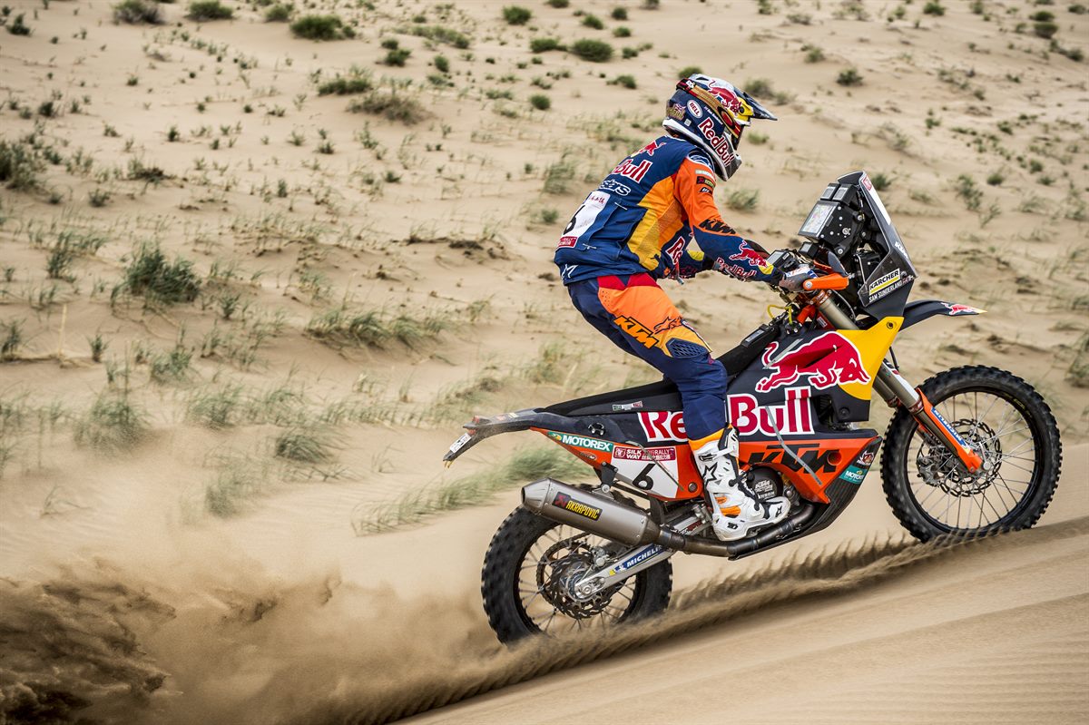 Sam Sunderland - KTM 450 RALLY - 2019 Silk Way Rally