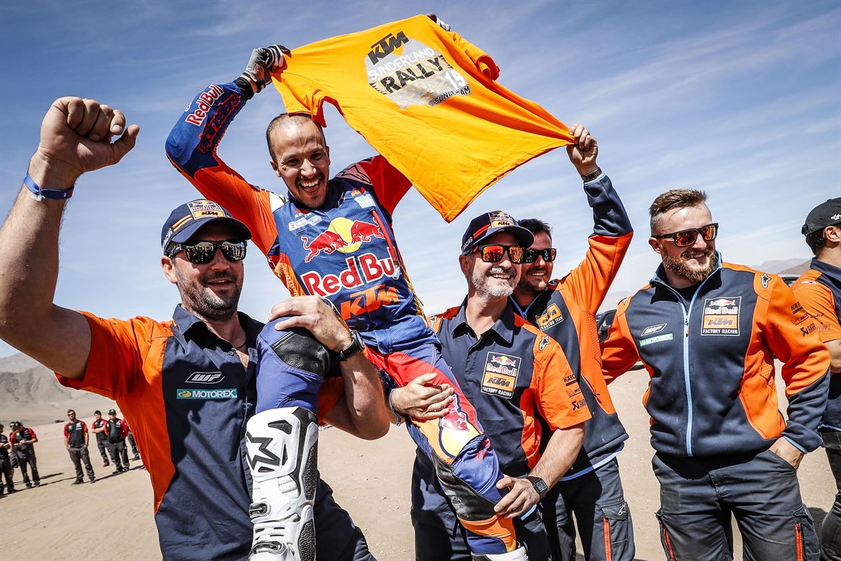 Sam Sunderland - KTM 450 RALLY - 2019 Atacama Rally (2)