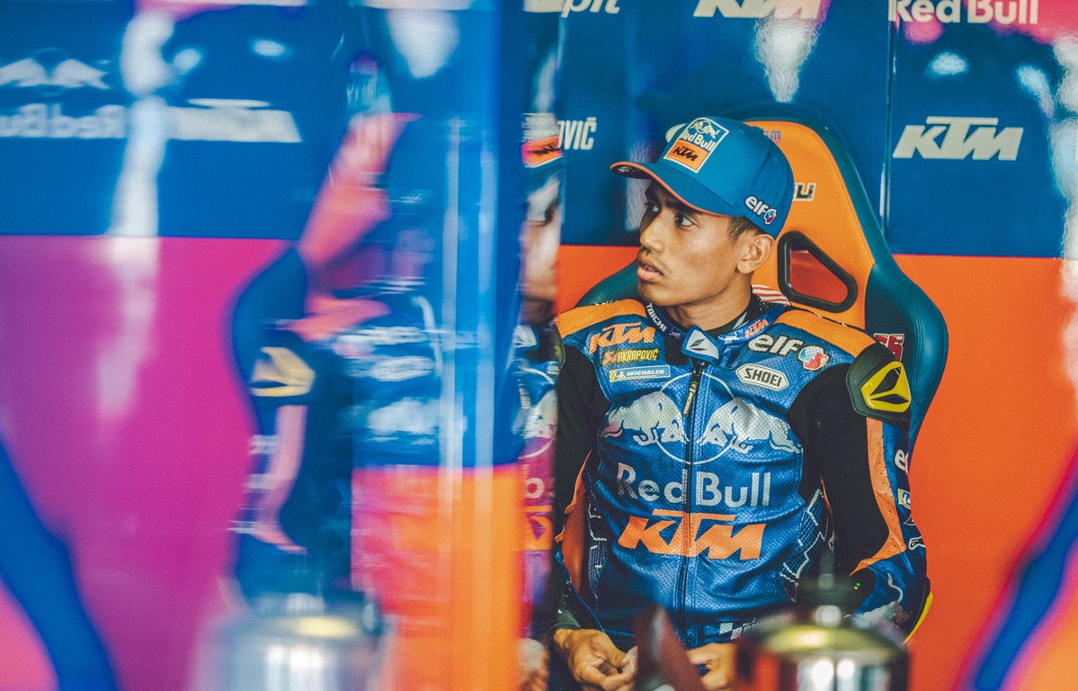 Hazifh Syahrin KTM RC16 MotoGP San Marino 2019