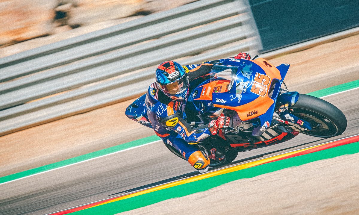 Hafizh Syahrin KTM RC16 MotoGP Aragon 2019