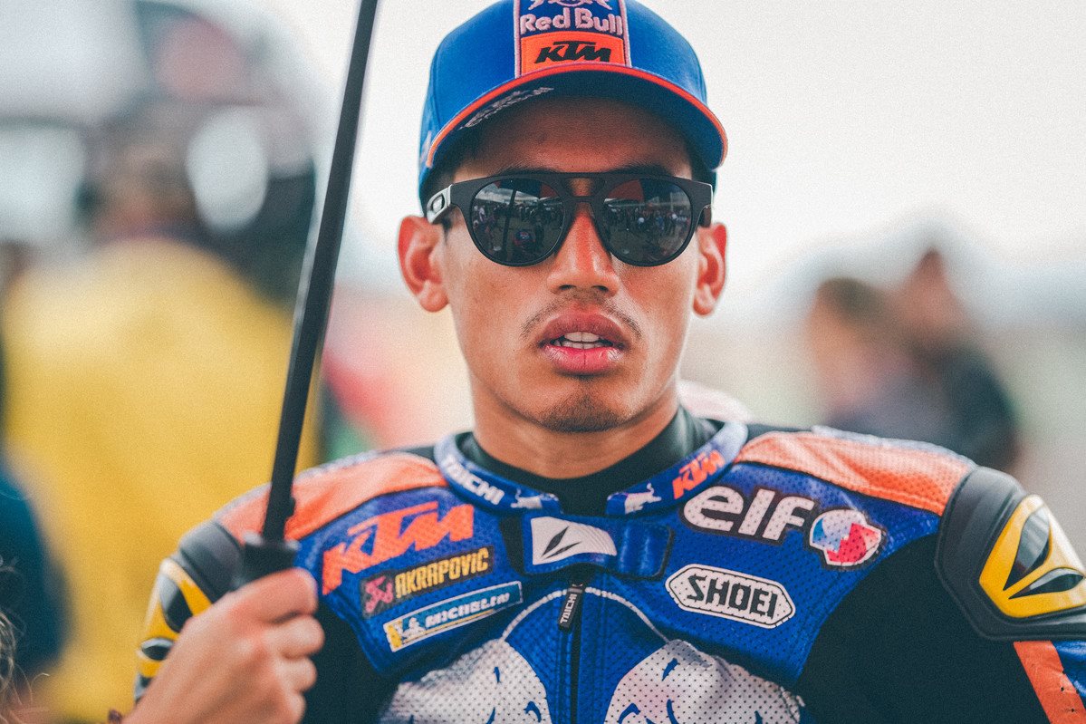 Hafizh Syahrin KTM RC16 MotoGP Aragon 2019
