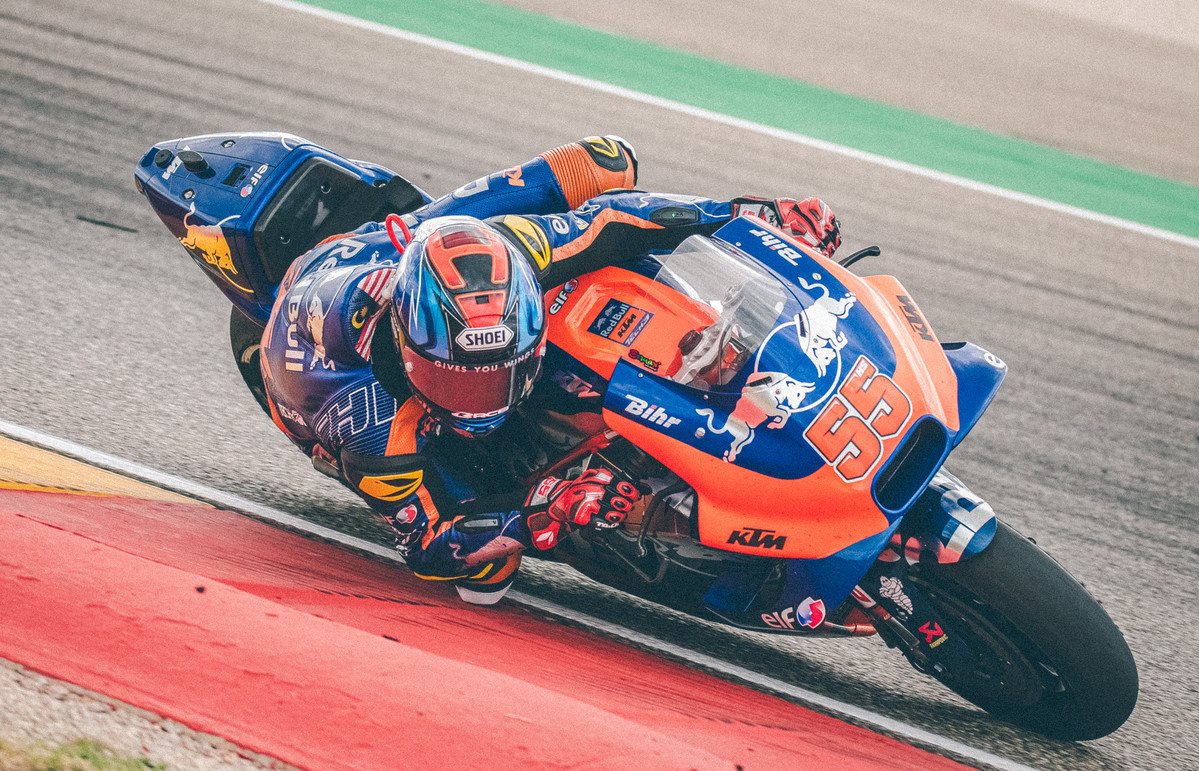Hafizh Syahrin KTM RC16 MotoGP Aragon 2019