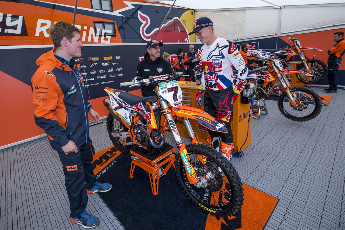 Nathan Watson KTM 450 SX-F 2019 Motocross of Nations, Assen