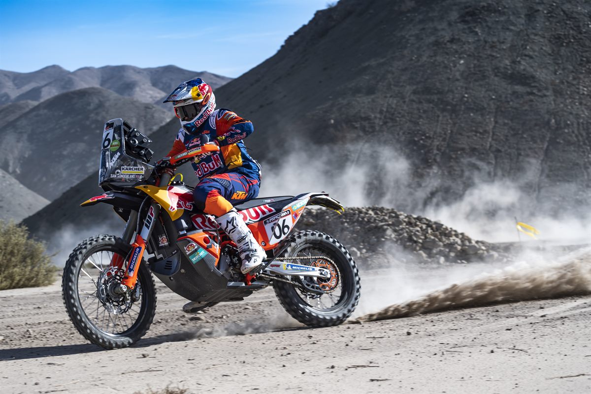 Sam Sunderland - KTM 450 RALLY