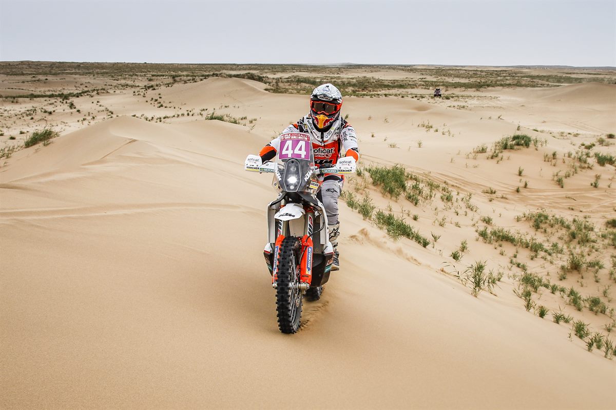 Laia Sanz - KTM 450 RALLY