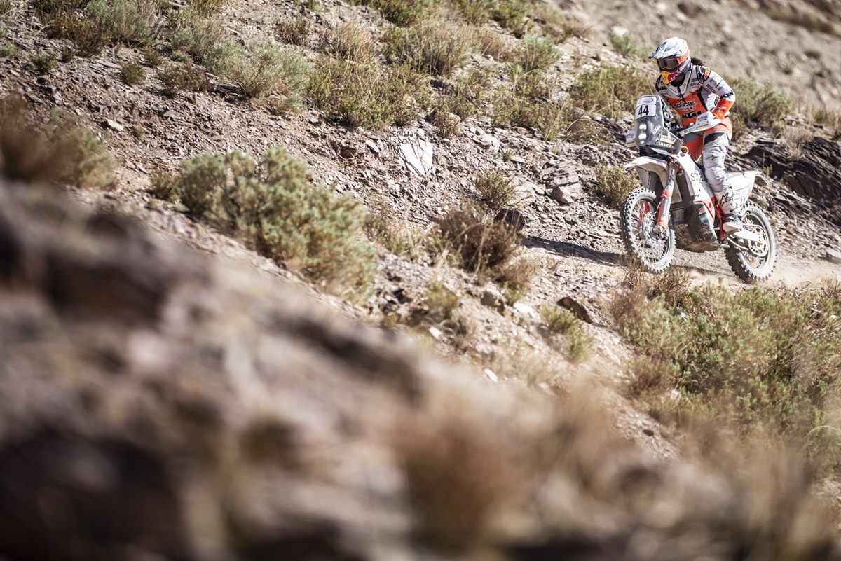 Laia Sanz - KTM 450 RALLY - Rally du Maroc