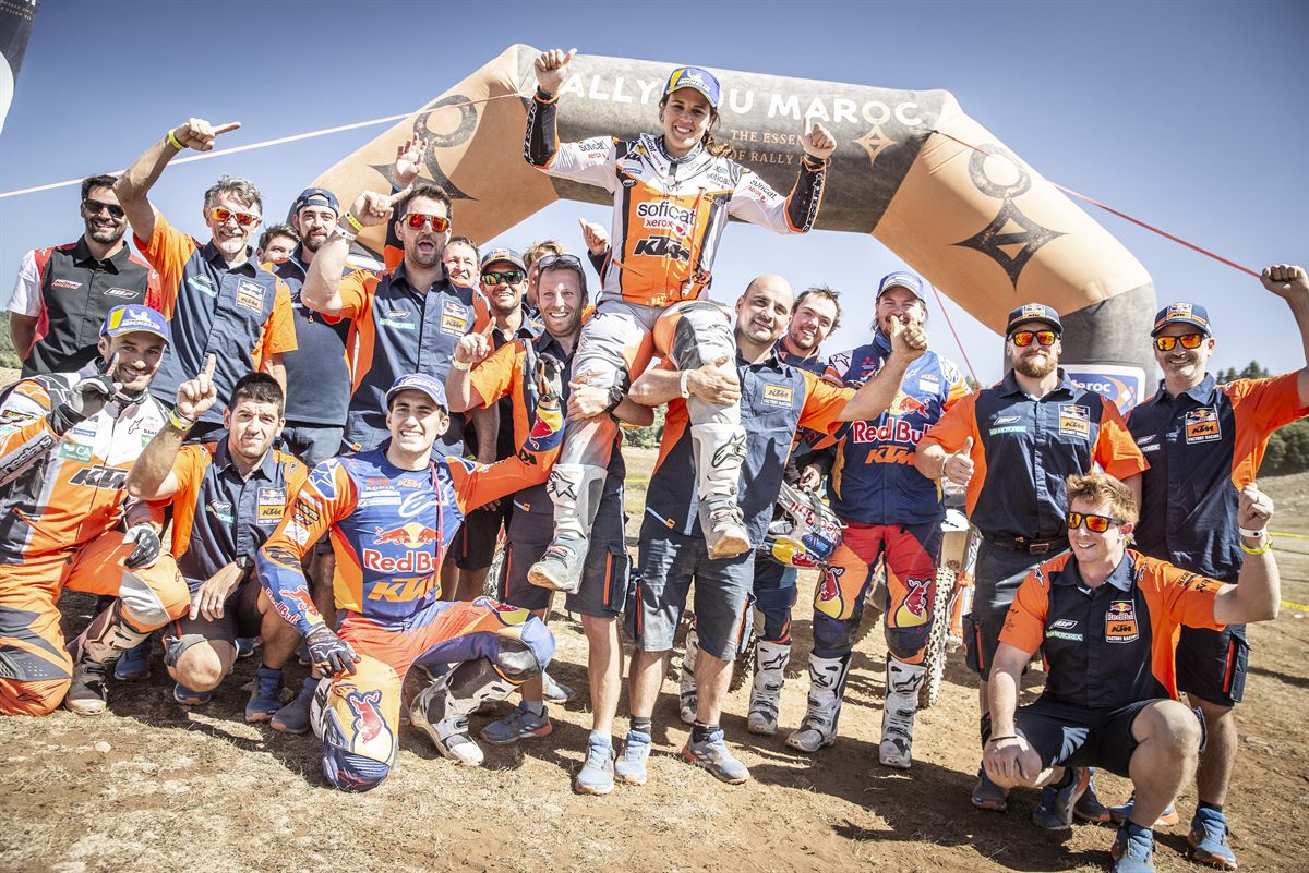 Laia Sanz - KTM 450 RALLY - 2019 Silk Way Rally