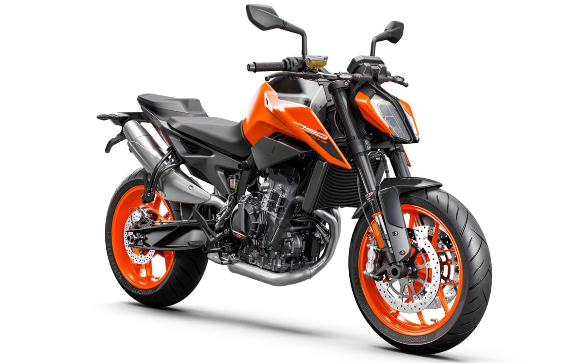 KTM 790 DUKE MY20 - Orange - front-right