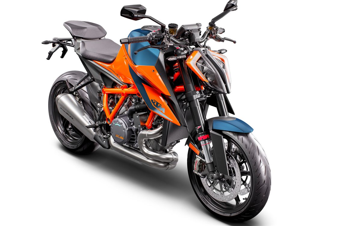 KTM 1290 SUPER DUKE R MY20 - Orange - front-right