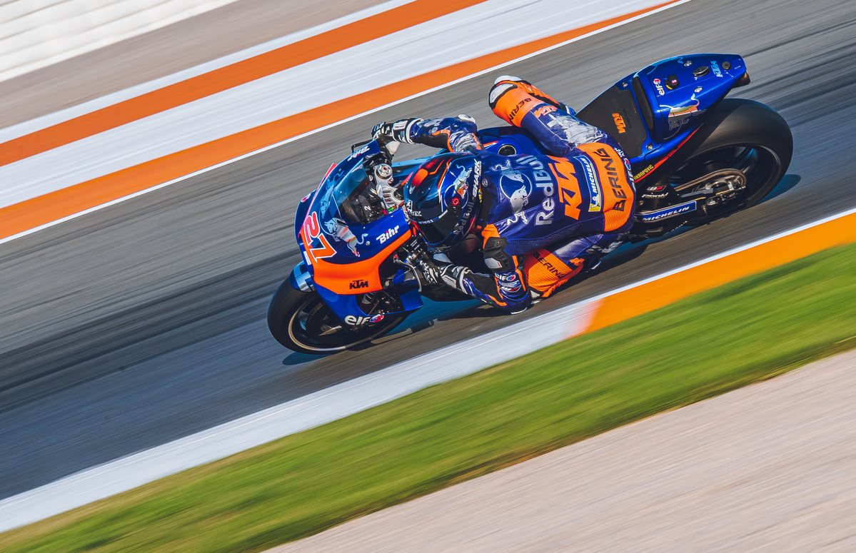 Iker Lecuona KTM RC16 MotoGP Valencia test 2020