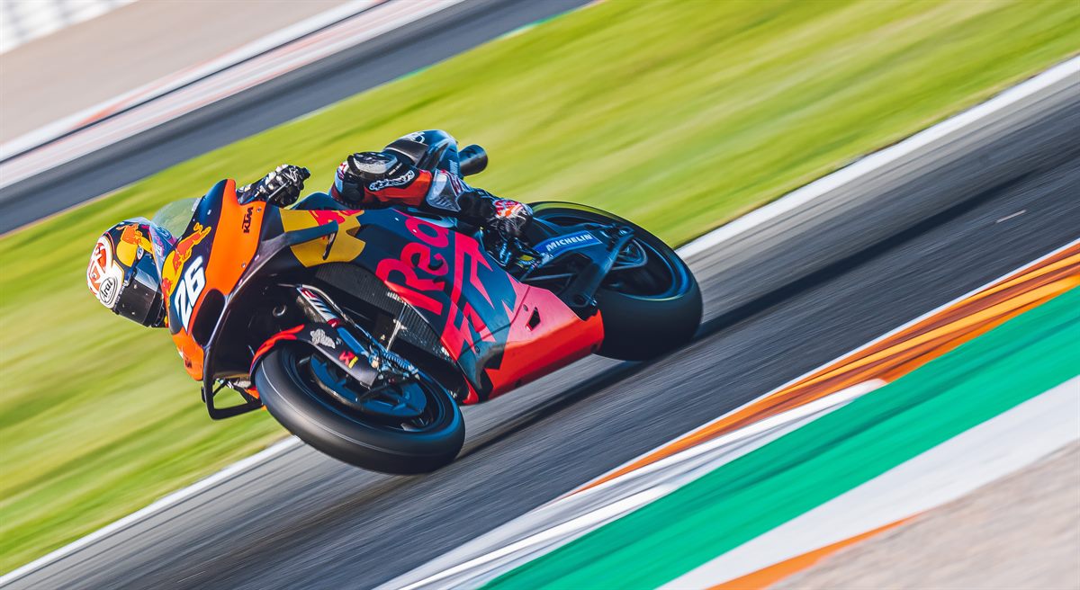 Dani Pedrosa KTM MotoGP Valencia test 2020