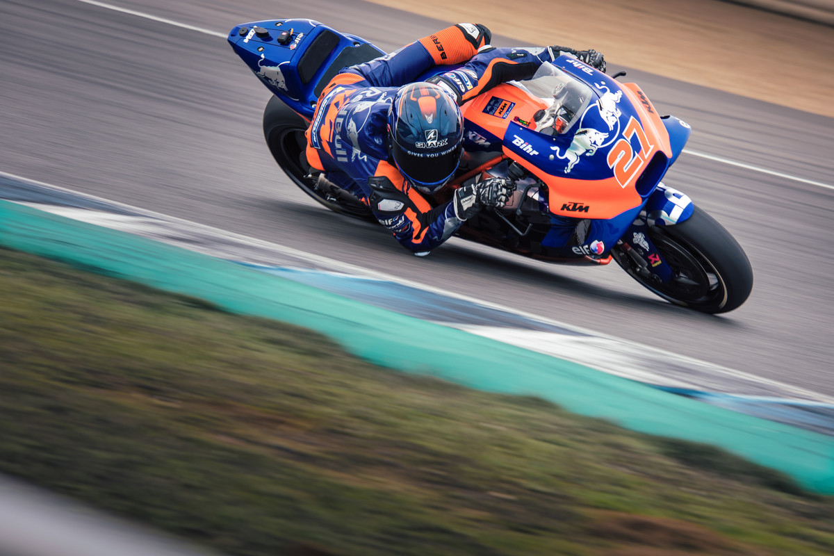 Iker Lecuona KTM RC16 MotoGP Jerez test 2020