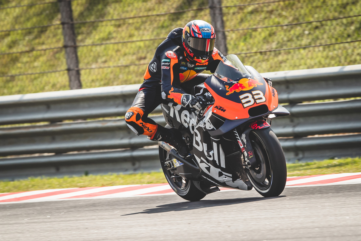 Brad Binder Moto2 Malaysia 2020 IRTA Test