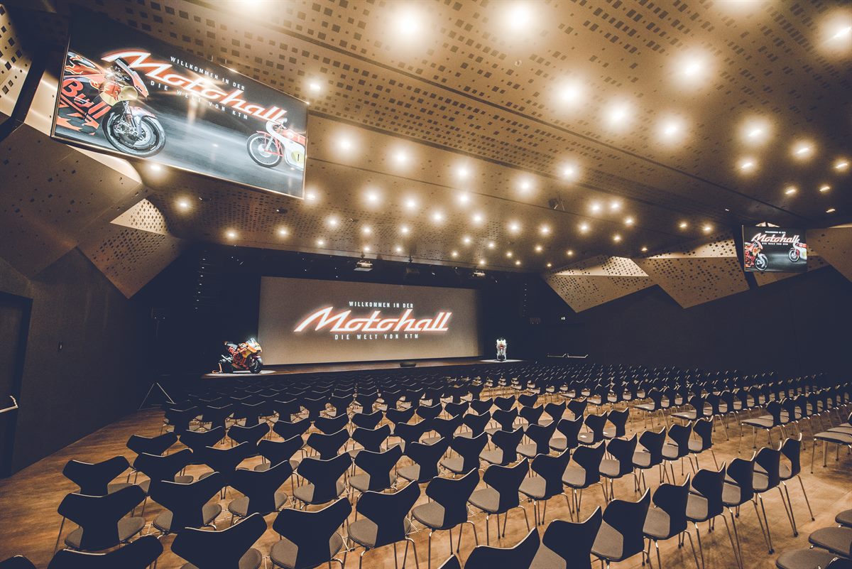 RC16 Arena in the KTM Motohall