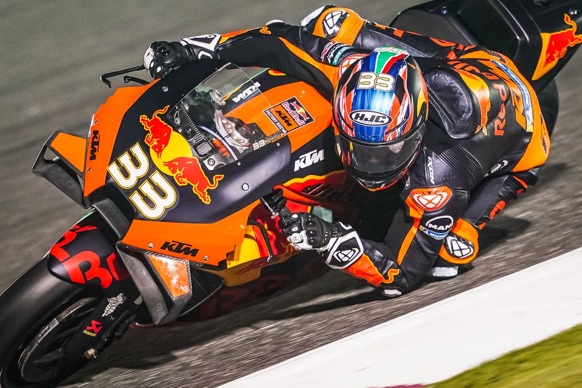 Brad Binder KTM RC16 MotoGP 2020 IRTA Test Qatar